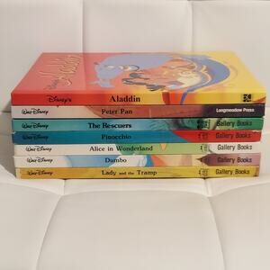 Twin Books Disney Classic Series Lot of 7 Vintage Hardcover Storybooks 80's-90's